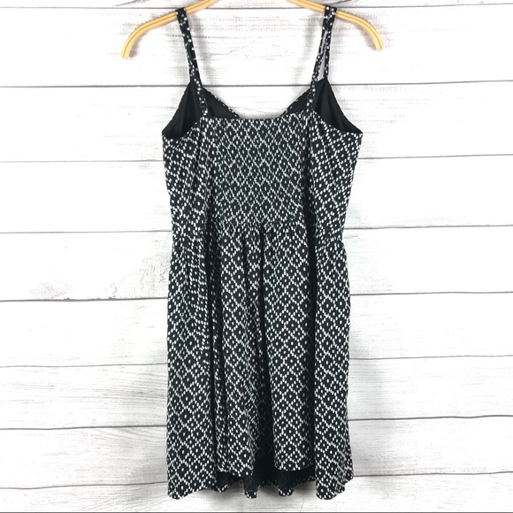 Ann Taylor Loft Cami Strap Patterned Summer Dress - Picture 3 of 8